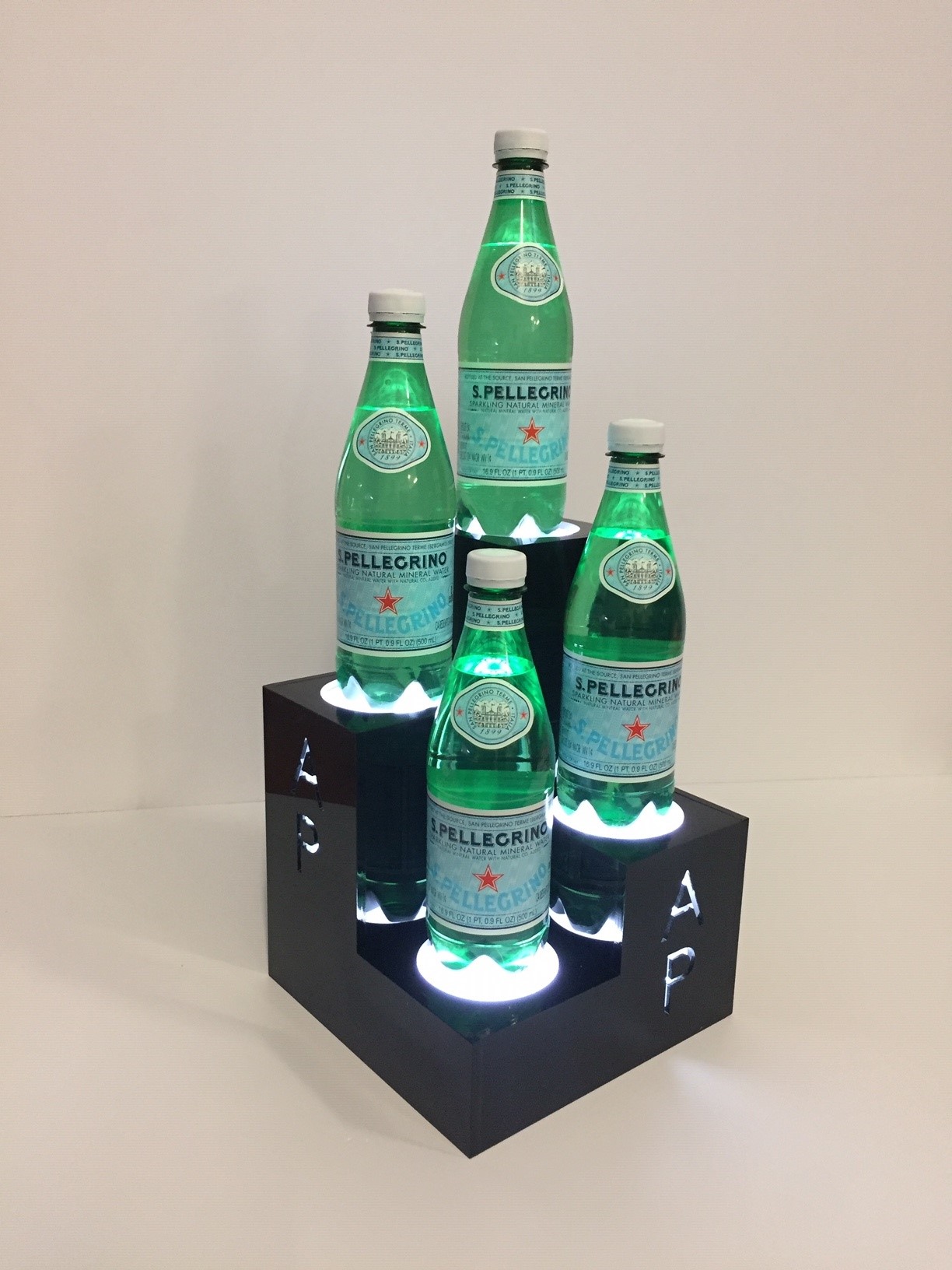 Aria Patisserie Beer Bottle Display